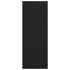 Vidaxl Konzolni stol crni 78 x 30 x 80 cm od konstruiranog drva