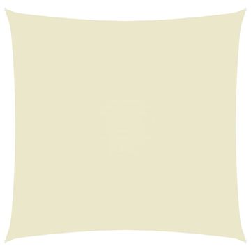 Vidaxl Jedro za zaštitu od sunca od tkanine četvrtasto 3 x 3 m krem