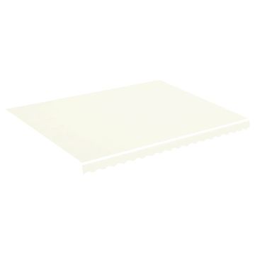 Vidaxl Zamjenska tkanina za tendu krem 4,5 x 3,5 m