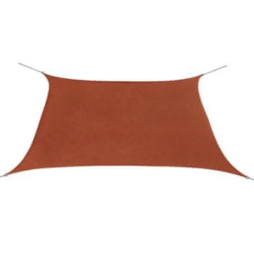 Vidaxl 42307 Sunshade Sail Oxford Fabric Square 3,6x3,6 m Terracotta