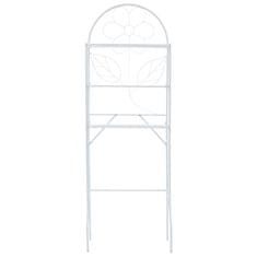 Vidaxl Toaletni stalak bijeli 60 x 33 x 174 cm