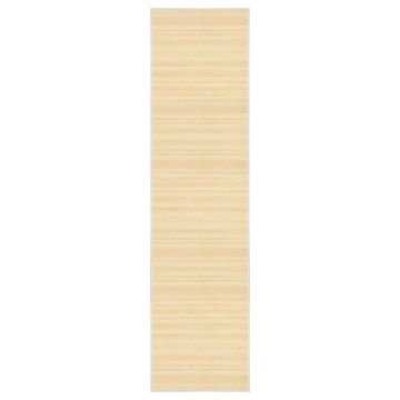 Vidaxl Podna prostirka od bambusa 80 x 300 cm Prirodna