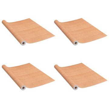 Vidaxl Samoljepljive folije za namještaj 2 kom hrast 500 x 90 cm PVC