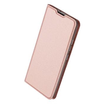 Dux Ducis Skin Pro preklopna kožna maska za Motorola Moto G10/G20/G30/G10 Power, ružičasta