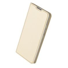 Dux Ducis Skin Pro preklopna kožna maska za Motorola Moto G10/G20/G30/G10 Power, zlato