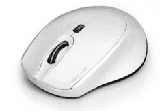 Port Designs miš, bežični, USB-A, USB-C, tihi, bijeli (900714)