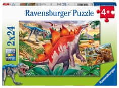 Ravensburger Svijet dinosaura, 2 x 24 komada