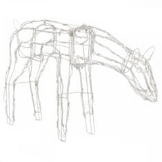 Vidaxl 3-dijelna božićna rasvjeta sa sobovima 229 LED žarulja