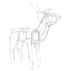 Vidaxl 3-dijelna božićna rasvjeta sa sobovima 229 LED žarulja