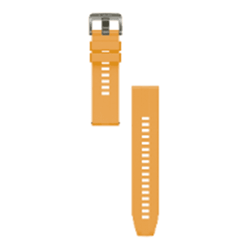  remen za sat za GT Series, 46 mm, silikonski, žuti 