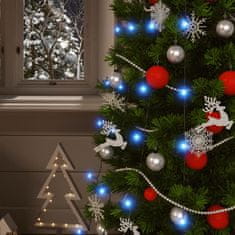 Vidaxl Solarna vilinska svjetla 2 kom 2 x 200 LED plava