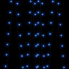 Vidaxl Solarna vilinska svjetla 2 kom 2 x 200 LED plava