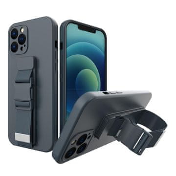 HURTEL Hurtel Gel futrola s remenom za iPhone 11 Pro, tamno plava