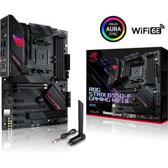 ASUS ROG STRIX B550-F matična ploča, gaming, WI-FI II, DDR4, SATA3, USB3.2Gen2, DP, 2.5GbE, AM4, ATX (STRIX B550-F GAMING WIFI II)