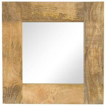 Vidaxl Ogledalo s okvirom od masivnog drva manga 50 x 80 cm