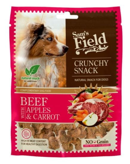 Sam's Field poslastice za pse, govedina, jabuka i mrkva, 200 gr