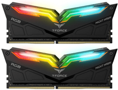 TeamGroup Night Hawk memorija (RAM), 16 GB (2x8 GB), DDR4-3600, CL18, 1,35V (TF14D432G3600HC18JDC01)