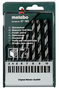 Metabo 8-dijelni set svrdla za kamen