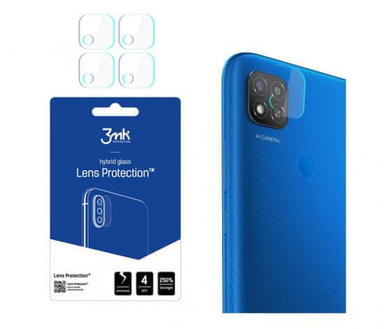 3MK zaštitno hibridno stražnje staklo za Xiaomi Redmi 9C