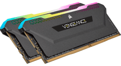 Corsair Vengeance memorija (RAM), DDR4, RGB PRO, 32 GB, 3600MHz, CL18, 1,2V/1.35V (CMH32GX4M2Z3600C18)