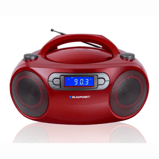 Blaupunkt BB18RD Boombox radio, crveni