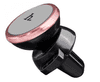 Hoco CA3 magnetni držač, univerzalni, za ventilaciju, crno-ružičasti