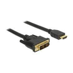 Delock HDMI-DVI-D 18+1 kabel 1 m