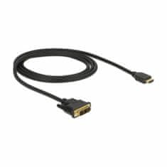 Delock HDMI-DVI-D 18+1 kabel 1 m