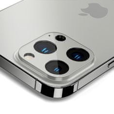 Spigen Optik.Tr 2x zaštitno staklo za kameru na iPhone 13 Pro / 13 Pro Max, srebro