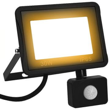 Vidaxl LED reflektor sa senzorom 30 W topli bijeli