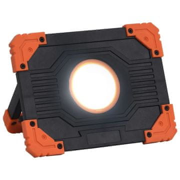 Vidaxl Prijenosni LED reflektor, ABS, 10 W, hladno bijelo svjetlo