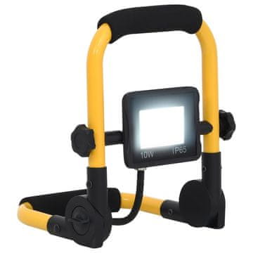 Vidaxl LED reflektor s nosačem, 10 W, hladno bijelo svjetlo