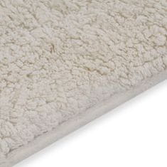 Vidaxl 2-dijelni set kupaonskih otirača od tkanine bijeli