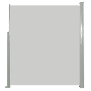 Vidaxl Uvlačiva bočna tenda 160 x 500 cm krem