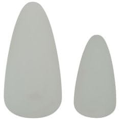 Vidaxl Stolići za kavu od masivne borovine 2 kom sivi