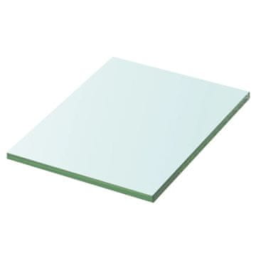 Vidaxl Prozirna staklena ploča 20x15 cm