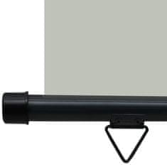 Vidaxl Bočna tenda za balkon 120 x 250 cm siva