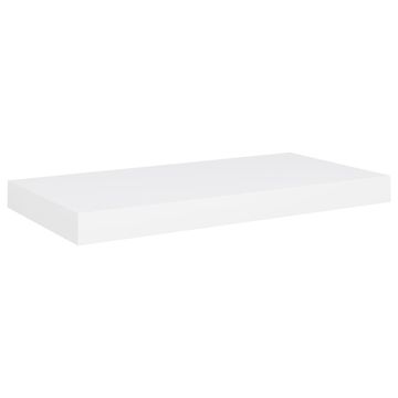 Vidaxl Plutajuća zidna polica bijela 50 x 23 x 3,8 cm MDF