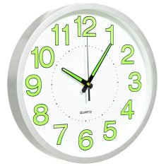 Vidaxl 325167 Luminous Wall Clock White 30 cm