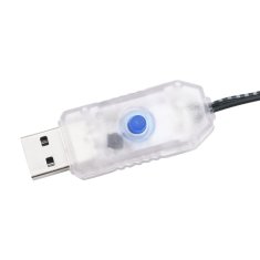 Vidaxl Stožasto božićno drvce 360 LED unutarnje i vanjsko 143 x 250 cm