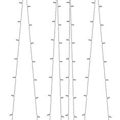 Vidaxl Solarna vilinska svjetla 2 kom 2 x 200 LED plava