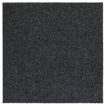 Vidaxl Dugi tepih za hvatanje nečistoće 100 x 100 cm antracit