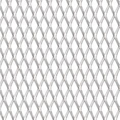 Vidaxl Vrtna mrežasta ograda od nehrđajućeg čelika 100x85 cm 20x10x2 mm