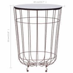 Vidaxl 287664 Coffee Table Gold Ø 40 cm