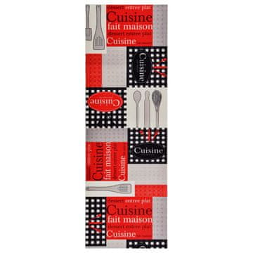 Vidaxl Prostirka za kuhinjski pod Cuisine periva 60 x 180 cm