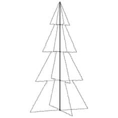 Vidaxl Stožasto božićno drvce 360 LED unutarnje i vanjsko 143 x 250 cm