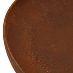 Vidaxl Posuda za vatru 57 cm čelična