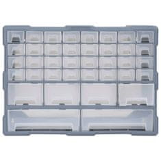 Vidaxl Organizator s 38 ladica 52 x 16 x 37,5 cm