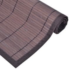 Vidaxl 242110 6 Bamboo Placemats 30 x 45 cm Dark Brown