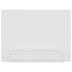 Vidaxl Zidni TV ormarić bijeli 120 x 23,5 x 90 cm konstruirano drvo